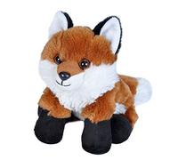 Wild Republic 16268, Red Fox Hug'ems Soft, Gifts for Kids, Cuddly Toy 18cm