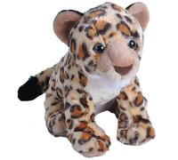 WILD REPUBLIC 19355 Leopard Cub Plush, Cuddlekins Cuddly Soft Toys, Kids Gifts, 30 cm