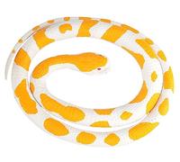 Wild Republic 20769 Albino Python Rubber Snake, Yellow/White, 117 cm Age 3+