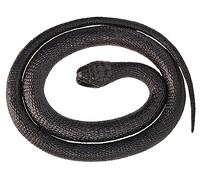 WILD REPUBLIC 20776 Black Mamba Rubber Snake, Black, 117 cm