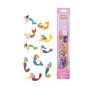 Wild Republic Mermaid Figurines Tube, Mermaid toys, Underwater, Sirens, Kids Gifts, 10 Piece Set