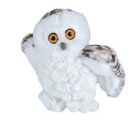 Wild Republic 20cm Plush Snowy Owl,White,20 cm