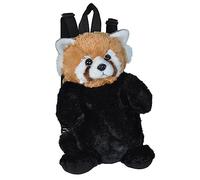 Wild Republic 21091 Backpack Red Panda, Soft Integrated Rucksack, Cuddly Toy, 36 cm, Multi