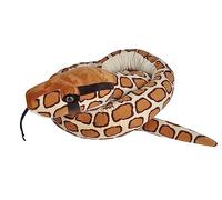 Wild Republic 21690 Jumbo Plush Snake Burmese Python, Soft Toy, 280 cm, Multi