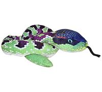 SNAKE SOFT TEDDY BEAR TOY WILD REPUBLIC SNAKES EEL PLUSH CUDDLY 135cms TEDDY NEW