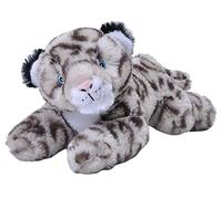 Wild Republic 24795 Ecokins Snow Leopard Stuffed Animal 8 Inch Mini, White