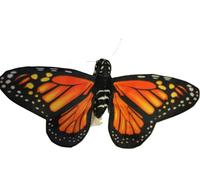 WILD REPUBLIC - 28282 Butterfly Monarch Butterfly Butterfly 41 cm Polyester with Finger Pocket