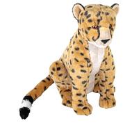 Wild Republic Artist Collection Cheetah, Stuffed Animal, 13 Inches, Plush Toy, Fill is Spun Recycled Water Bottles