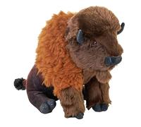 Wild Republic Artist Collection Eco Bison, Stuffed Animal, 15 Inches, Plush Toy, Eco-Friendly