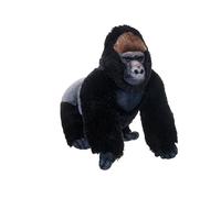 Wild Republic Artist Collection Standing Gorilla, Stuffed Animal, 15 Inches, Plush Toy, Fill is Spun Recycled Water Bottles