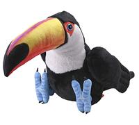 Wild Republic Artist Collection, Toucan, Gift for Kids, 15 inches, Plush Toy, Fill is Spun Recycled Water Bottles.