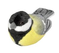Wild Republic - Aves, Carbonero con Sonidos Reales Peluche, 13-16 cm (19485)