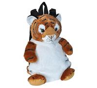 Wild Republic Backpack Tiger, Soft Toy with Integrated Rucksack, Cuddly Toy, 36 cm