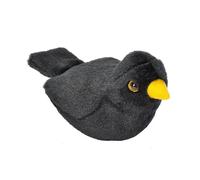 Wild Republic 19489 13-16 cm Blackbird with Real Bird Calls Plush Toy