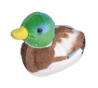 Wild Republic Bird With Sound Mallard Duck Teddy 18 Cm