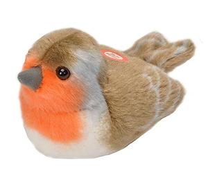 Wild Republic BIRD19490 RED Breast Plush Toy, Multi-Colour , 5 x 5 x 4 inches