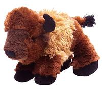 Wild Republic Bison Plush, Stuffed Animal, Plush Toy, Gifts for Kids, Hug’Ems 7 Inches
