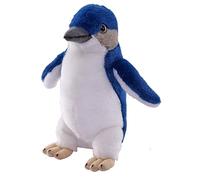 Wild Republic Blue Penguin Cuddlekins Mini Stuffed Toy 20cm Plush Toy Gift for Kids Stuffing Made of Spun Recycled Water Bottles