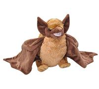 Wild Republic Brown Bat Plush Soft Toy, Cuddlekins Cuddly Toys, Gifts for Kids 30 cm