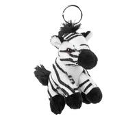 Wild Republic Clips Zebra, Stuffed Animal, 3 Inches, Plush Toy, Fill is Spun Recycled Water Bottles