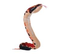 Wild Republic Coilkins Blood Python, Stuffed Animal, 12 Inches, Plush Toy, Fill is Spun Recycled Water Bottles