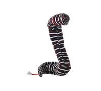 Wild Republic Coilkins Moray Eel Zebra, Stuffed Animal, 12 Inches, Plush Toy, Fill is Spun Recycled Water Bottles
