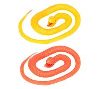 Wild Republic Color Changing Orange Rubber Snake - 27"