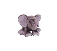 Wild Republic Cuddlekins Eco Mini African Elephant, Stuffed Animal, 8 Inches, Plush Toy, Fill is Spun Recycled Water Bottles, Eco Friendly