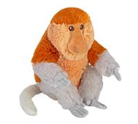 Wild Republic Cuddlekins Eco Mini Proboscis Monkey, Stuffed Animal, 8 Inches, Plush Toy, Fill is Spun Recycled Water Bottles