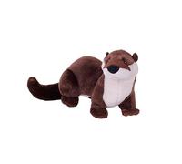 Wild Republic Cuddlekins Eco Mini River Otter, Stuffed Animal, 8 Inches, Plush Toy, Fill is Spun Recycled Water Bottles, Eco Friendly
