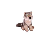Wild Republic Cuddlekins Eco Mini Wolf, Stuffed Animal, 8 Inches, Plush Toy, Fill is Spun Recycled Water Bottles, Eco Friendly