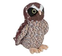 Wild Republic Cuddlekins Eco Morepork, Stuffed Animal, 12 Inch, Plush Toy, Ecofriendly