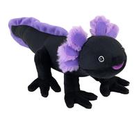 Wild Republic Cuddlekins Mini Black Axolotl, Stuffed Animal, 8 Inches, Plush Toy, Fill is Spun Recycled Water Bottles