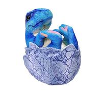 Wild Republic Dinosaur Baby Stegosaurus in an Egg, Gift for Kids, Plush Toy, Fill is Spun Recycled Water Bottles, 8 Inches