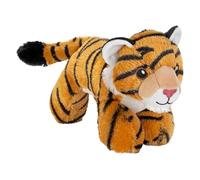 Wild Republic Ecofuzzies Tiger, Stuffed Animal, 7 Inches, Plush Toy, Fill is Spun Recycled Water Bottles