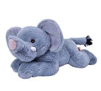 Wild Republic EcoKins African Elephant Stuffed Animal 12 inch, Eco Friendly Gifts for Kids, Plush Toy, Handcrafted Using 16 Recycled Plastic Water Bottles