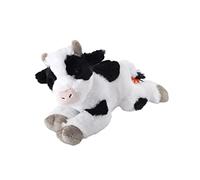 Wild Republic Ecokins Mini Cow, Stuffed Animal, 8 inches, Gift for Kids, Plush Toy, Made from Spun Recycled Water Bottles, Eco Friendly, Child’s Room Decor