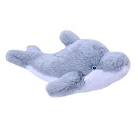 Wild Republic EcoKins Mini Dolphin Stuffed Animal 8 inch, Eco Friendly Gifts for Kids, Plush Toy, Handcrafted Using 7 Recycled Plastic Water Bottles