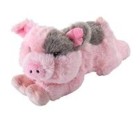 Wild Republic Ecokins Mini Pig, Stuffed Animal, 8 inches, Gift for Kids, Plush Toy, Made from Spun Recycled Water Bottles, Eco Friendly, Child’s Room Decor
