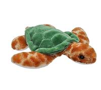 Wild Republic EcoKins Mini Sea Turtle Stuffed Animal 8 inch, Eco Friendly Gifts for Kids, Plush Toy, Handcrafted Using 7 Recycled Plastic Water Bottles