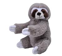 Wild Republic EcoKins Mini Sloth Stuffed Animal 8 inch, Eco Friendly Gifts for Kids, Plush Toy, Handcrafted Using 7 Recycled Plastic Water Bottles