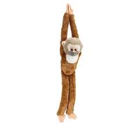 Wild Republic Europe 51 cm Hanging Monkey and Squirrel Plush Toy