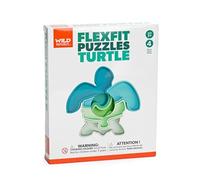 Wild Republic Flexfit Puzzle Sea Turtle, Gift for Kids, Great for Hours of Independent Play