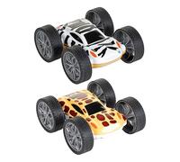 Wild Republic Flip Car Zebra/Giraffe, Action Figure, Animal, Vehicle, Accessories, Gifts for Kids