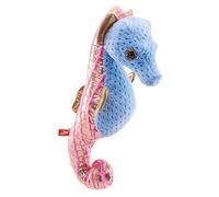 Wild Republic Foilkins Blue Seahorse, Stuffed Animal, 12 inches, Gift for Kids, Plush Toy, Fill is Spun Recycled Water Bottles