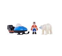 Wild Republic Green Guardians Polar Bear Playset, Toy Figures, Educational Toys, Eco Friendly