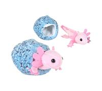 Wild Republic Hatchling Axolotl, Stuffed Animal, 6 Inch, Plush Toy, Fill is Spun Recycled Water Bottles