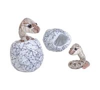 Wild Republic Hatchling Snake, Stuffed Animal, 6 inch, Plush Toy, Fill is Spun Recycled Water Bottles
