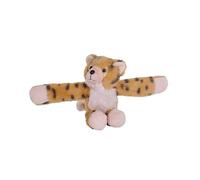 Wild Republic Huggers Cheetah, Stuffed Animal, 8 Inches, Slap Bracelet, Plush Toy, Fill is Spun Recycled Water Bottles
