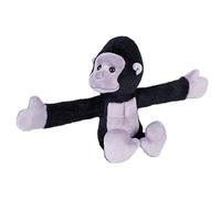 WILD REPUBLIC Huggers Gorilla, Stuffed Animal, 8 Inches, Slap Bracelet, Plush Toy, Fill is Spun Recycled Water Bottles